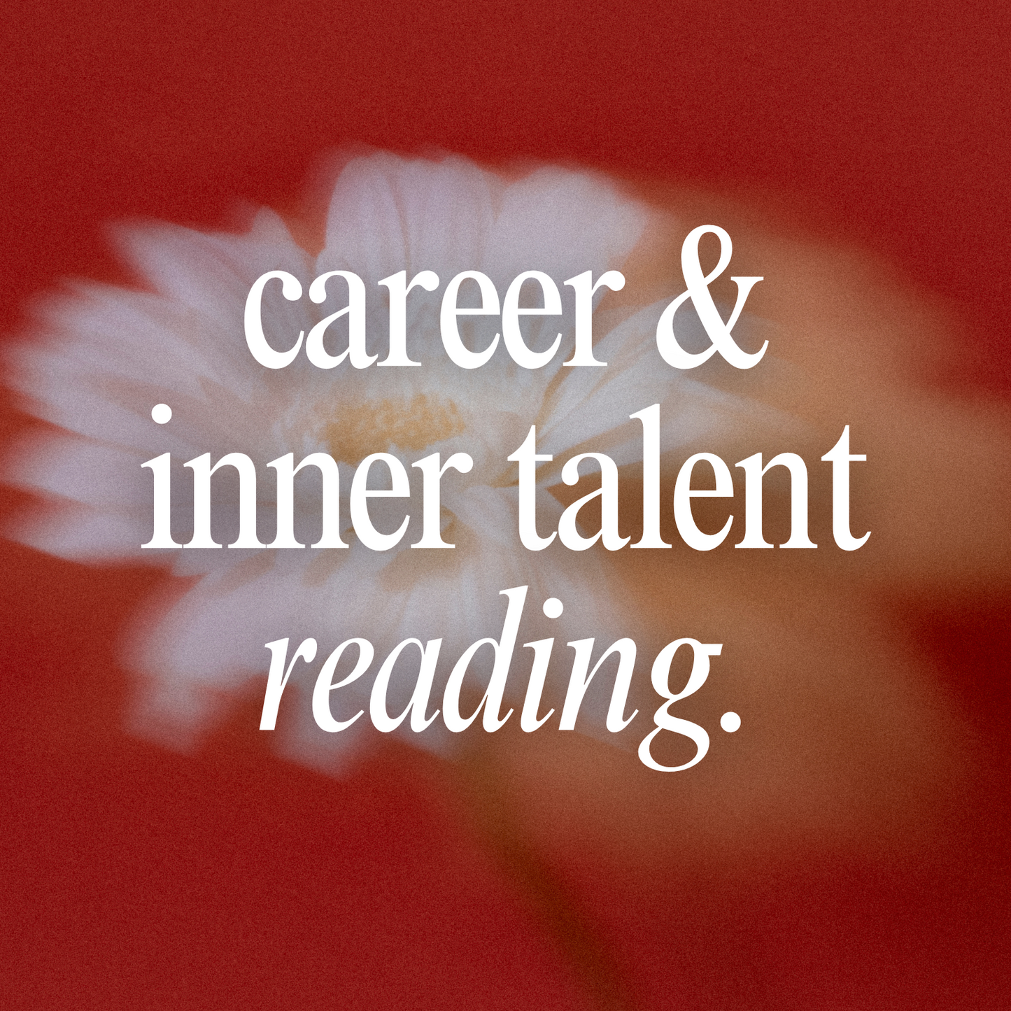 Career & Inner Talent Reading
