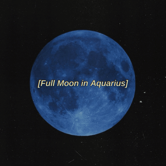 Full Moon in Aquarius ✨