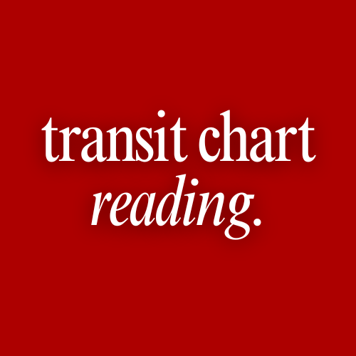 "Into The Future" Transit Chart Reading