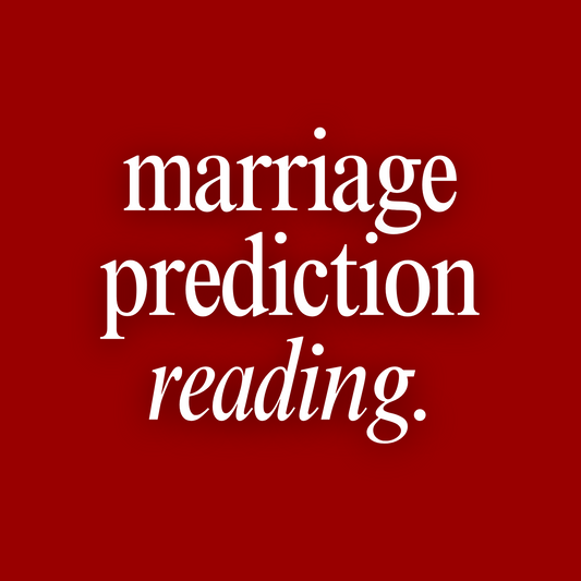 Marriage Prediction Reading