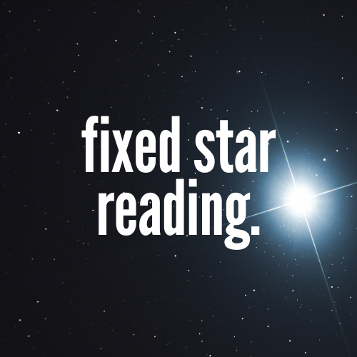 Fixed Star Reading