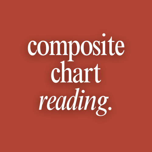Text 'composite chart reading' on a red background